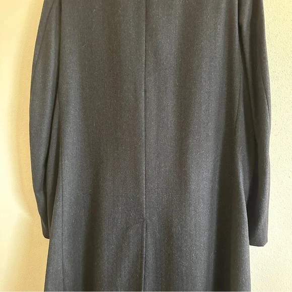 Vintage Brooks Brothers Men’s Charcoal Grey Overcoat - Picture 10 of 16